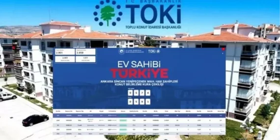 TOKİ Ankara Sincan Yenipeçenek Kura Sonuçları Açıklandı